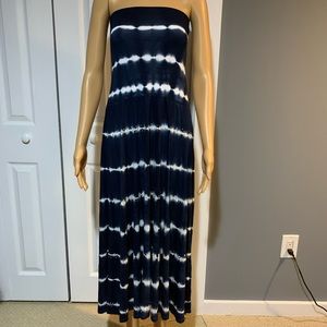 INC Tie-Dyed Convertible Dress/Skirt